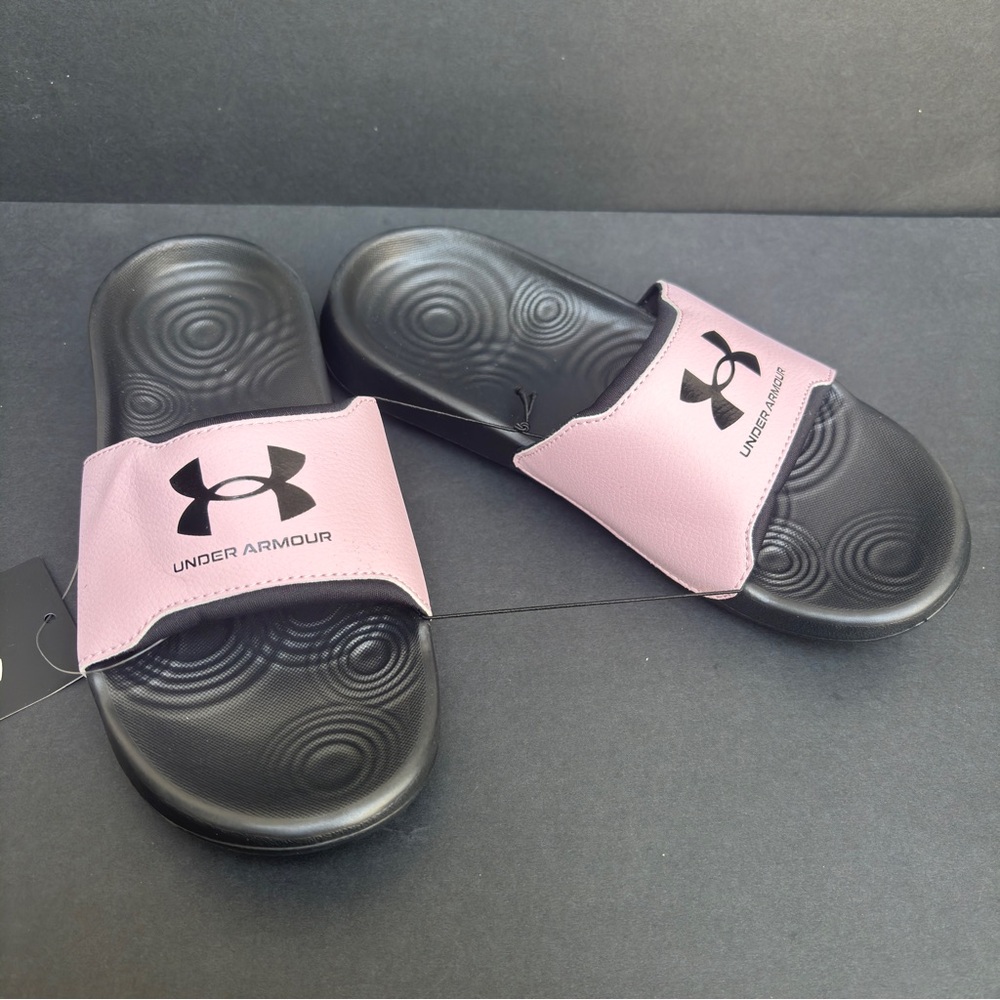 NEW Under Armour  Big Girls Sandals Summer Slides UA G Iginite Slect Size4y